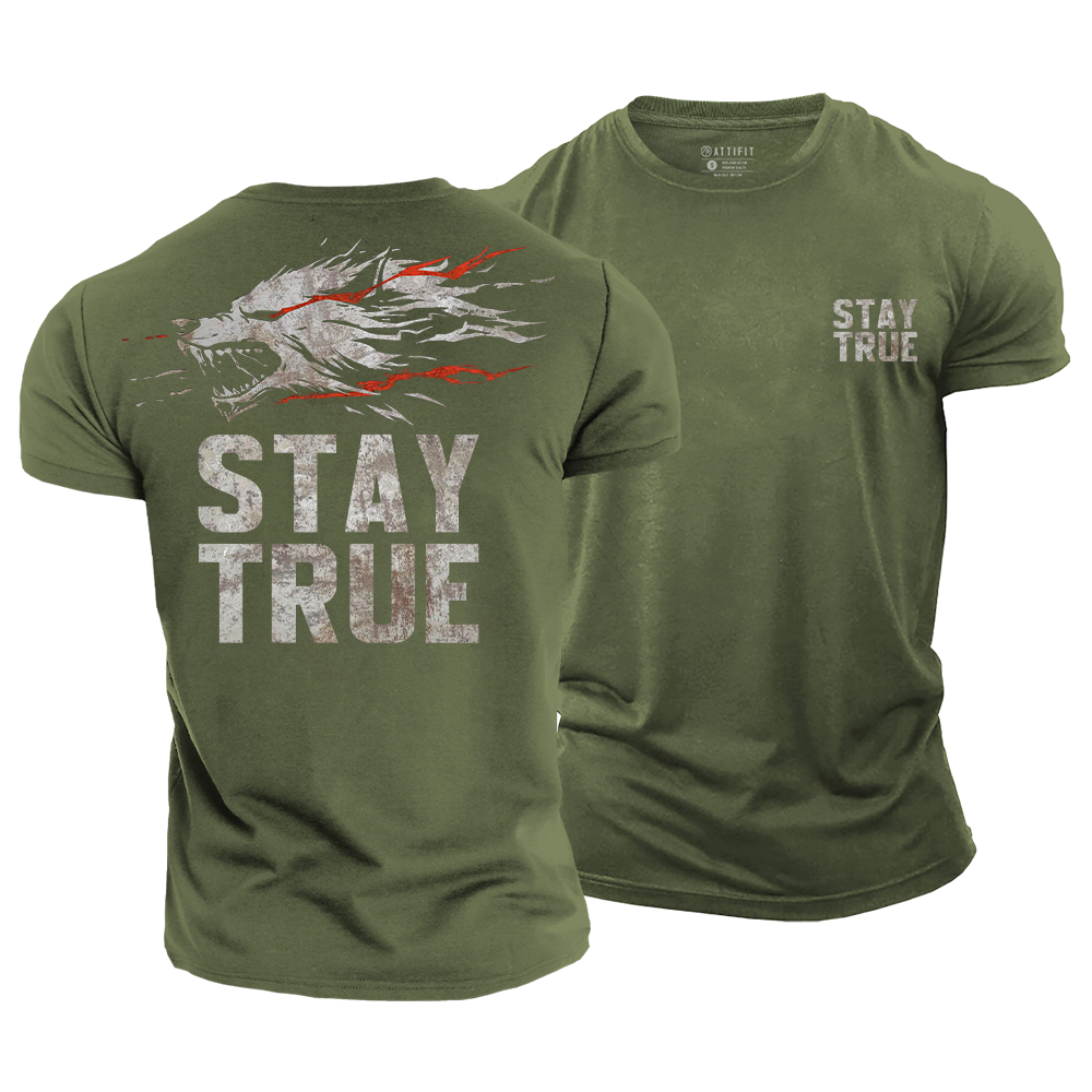 Stay True Cotton T-Shirt