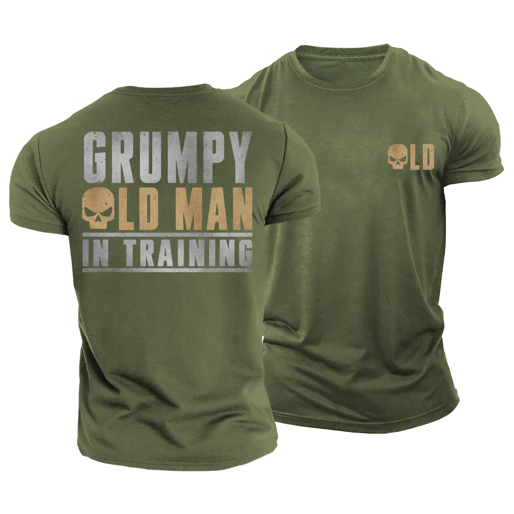 Grumpy Man in Training Cotton T-Shirt