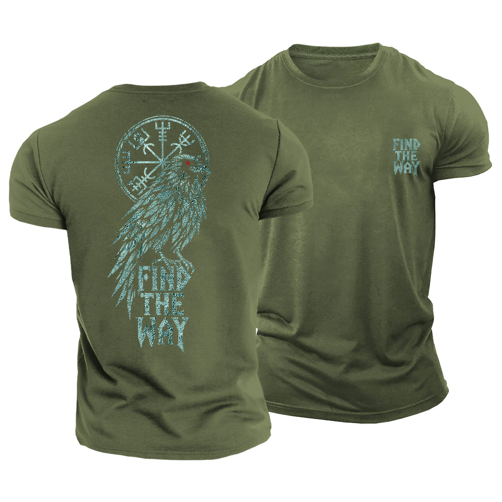 Find The Way Viking Cotton T-Shirt