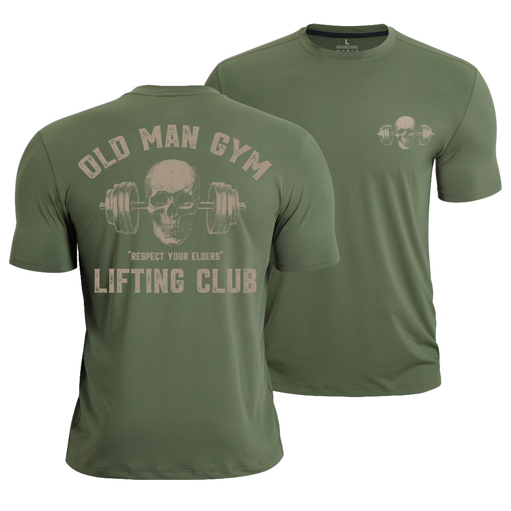 Old Man Gym Quick-Dry T-Shirt