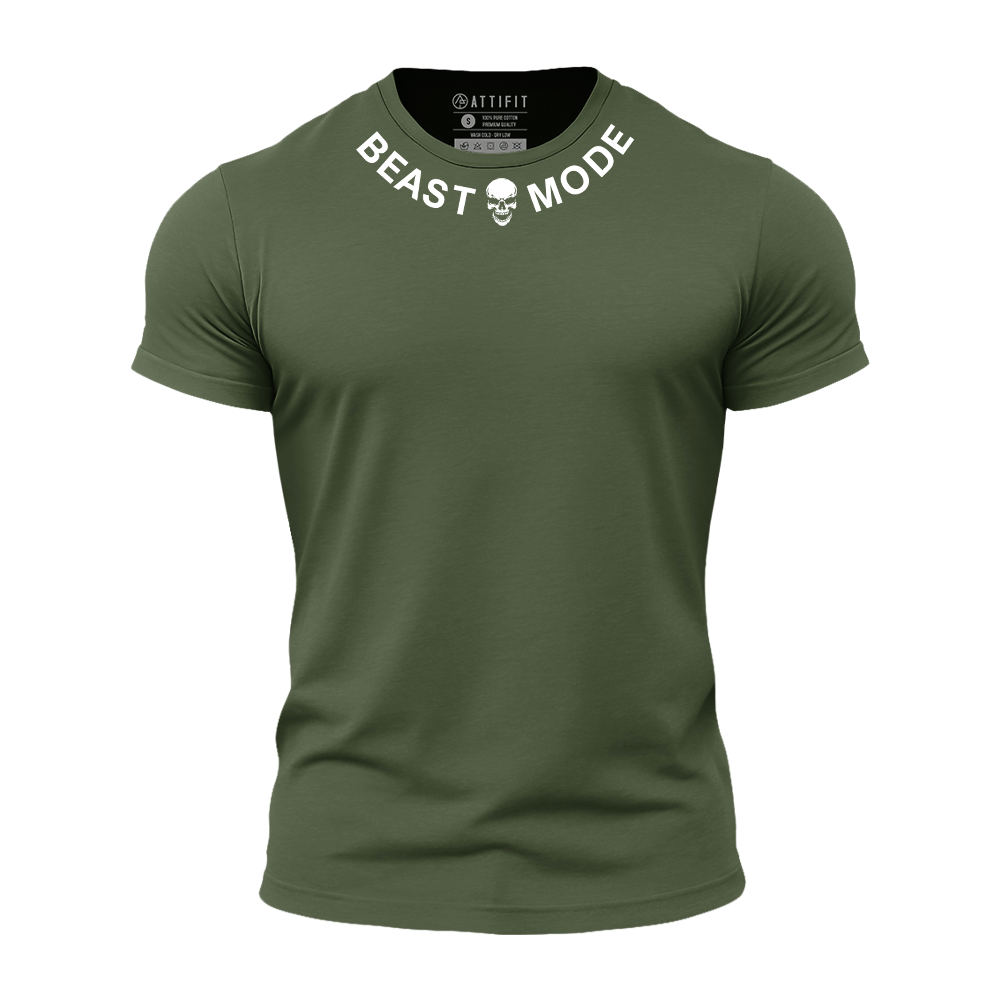 Beast Mode Athletic Quick-Dry T-Shirt