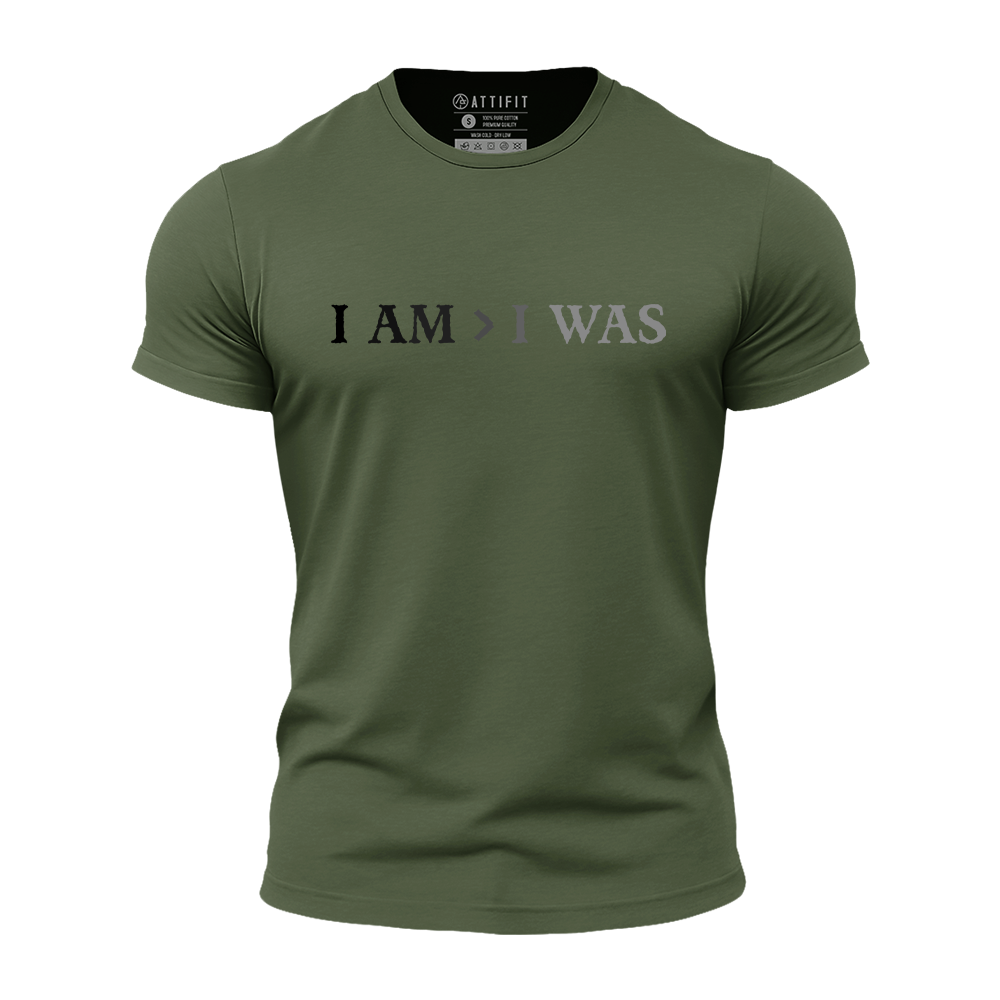 I Am > I Was Athletic Quick-Dry T-Shirt