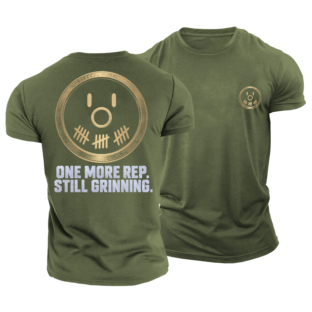 One More Rep Cotton T-Shirt
