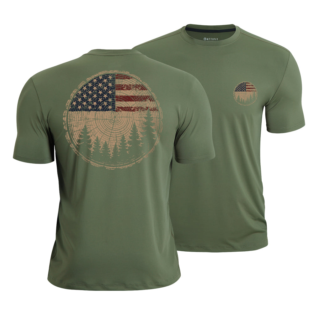 Rings of Freedom Quick-Dry T-Shirt