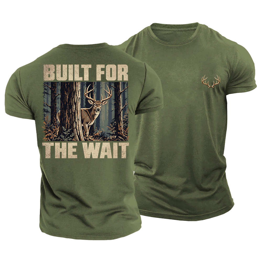 Built For The Wait Cotton T-Shirt