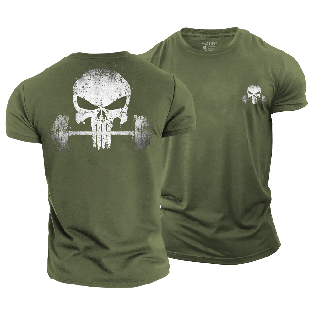 Iron Skull Cotton T-Shirt
