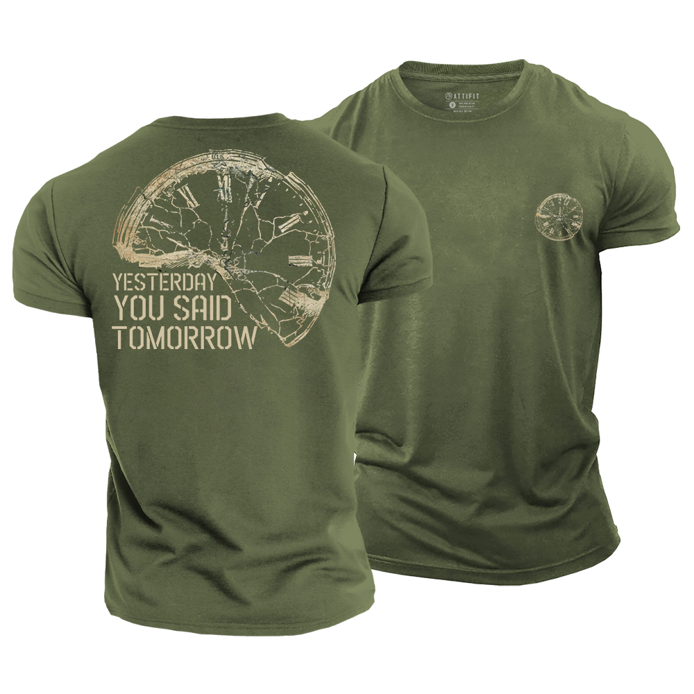 Yesterday You Said Tomorrow Cotton T-Shirt