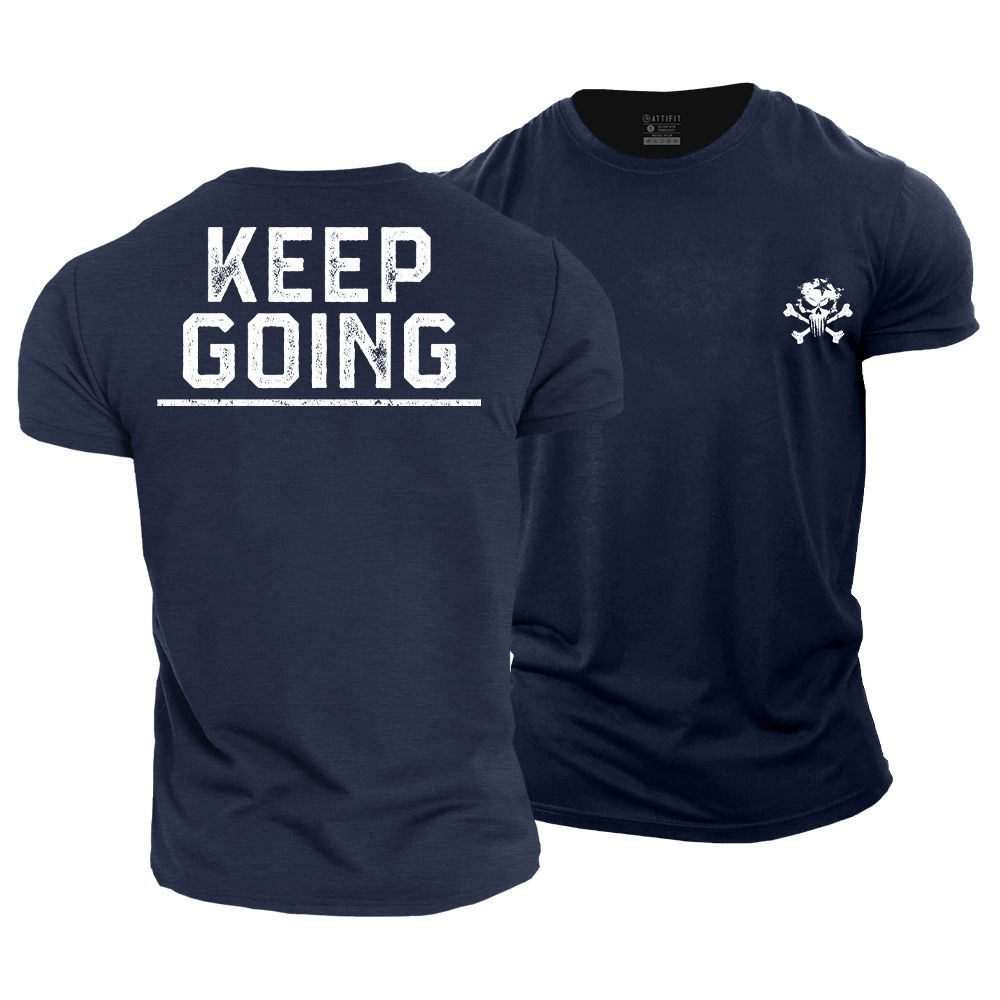 Keep Going Cotton T-Shirt