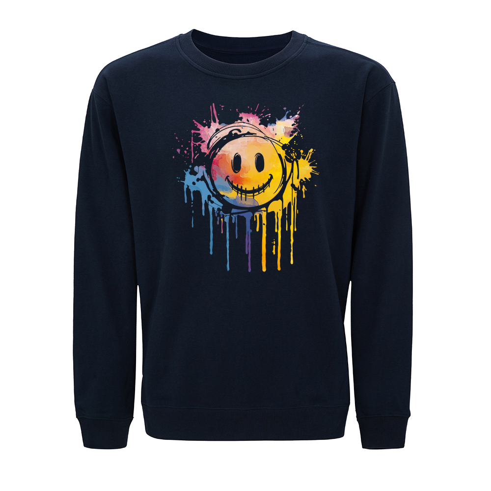 Gleeeful Smiley Crewneck Sweatshirt