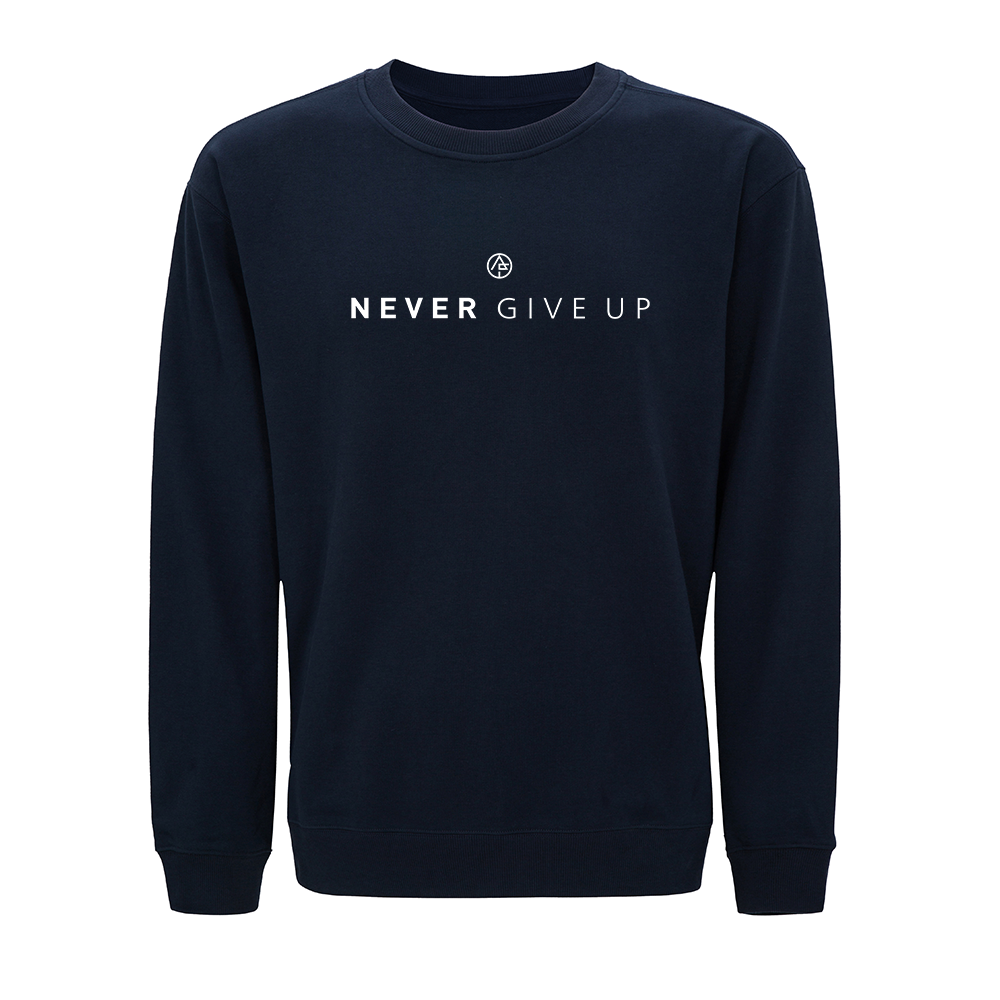 Never Give Up Crewneck Sweatshirt