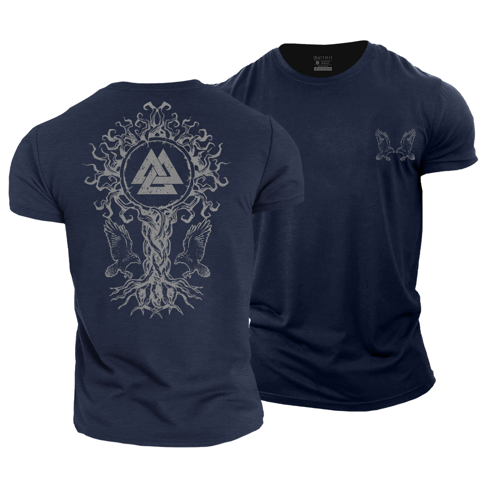 Branches of the Nine Realms Cotton T-Shirt
