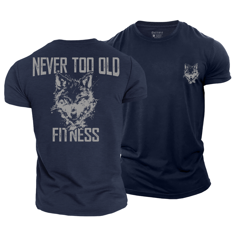 Never Too Old Cotton T-Shirt