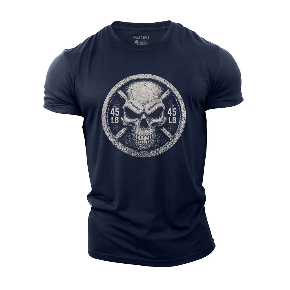 Skull Gym Cotton T-Shirt