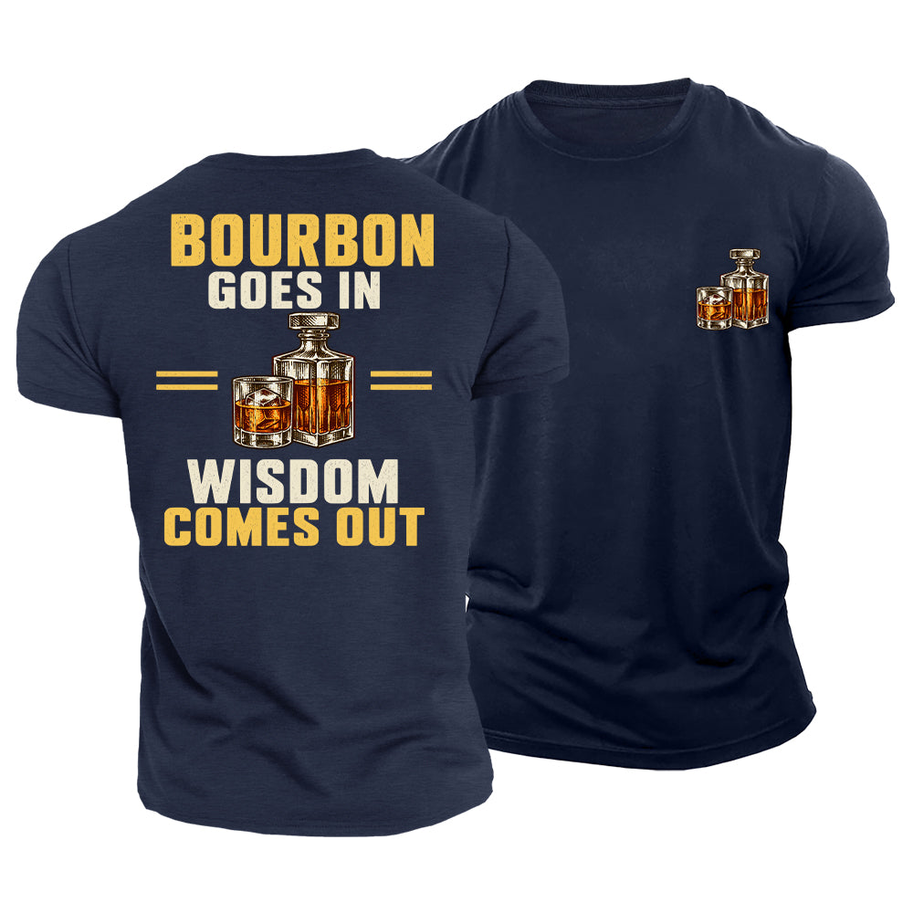 Bourbon Wisdom Cotton T-Shirt