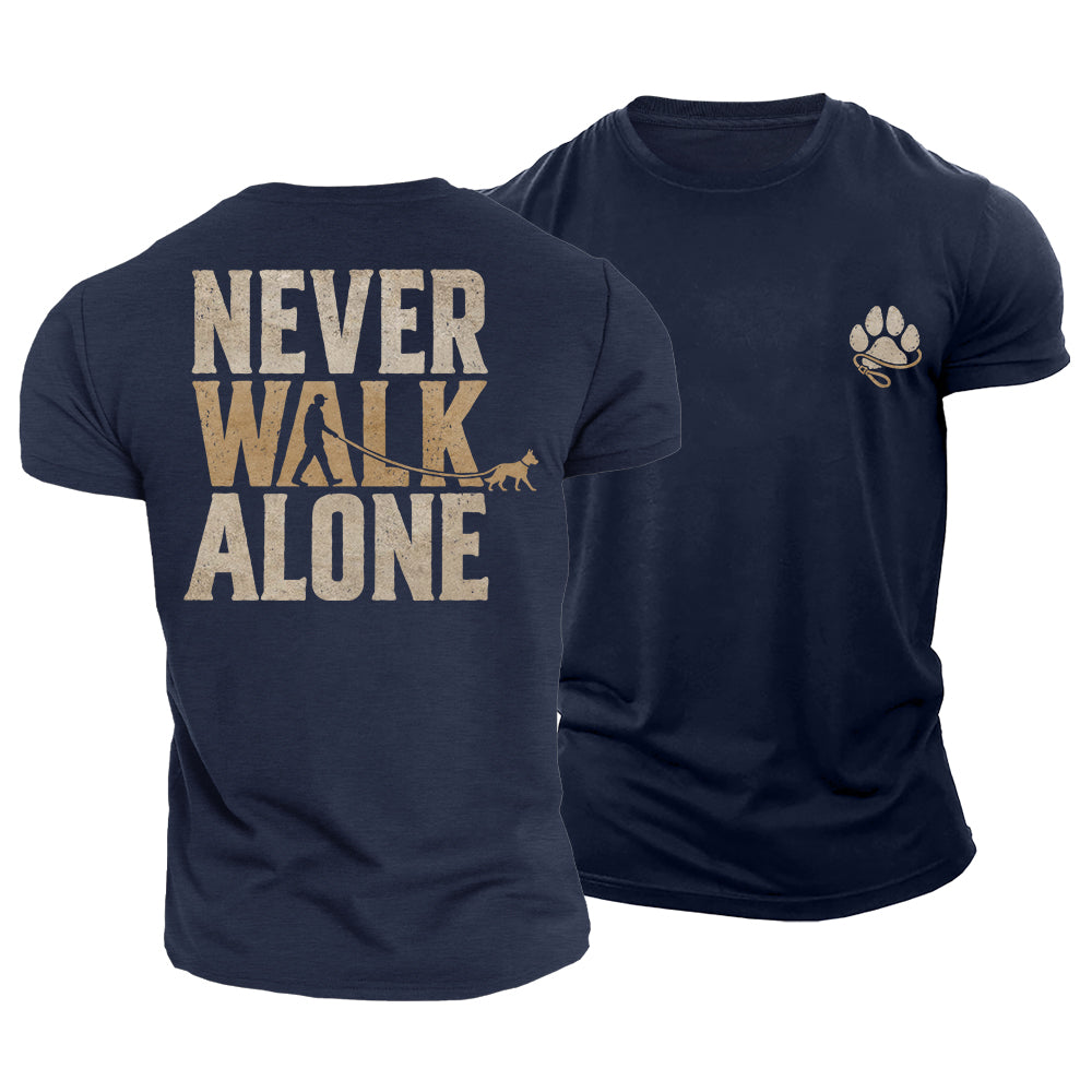 Never Walk Alone Cotton T-Shirt