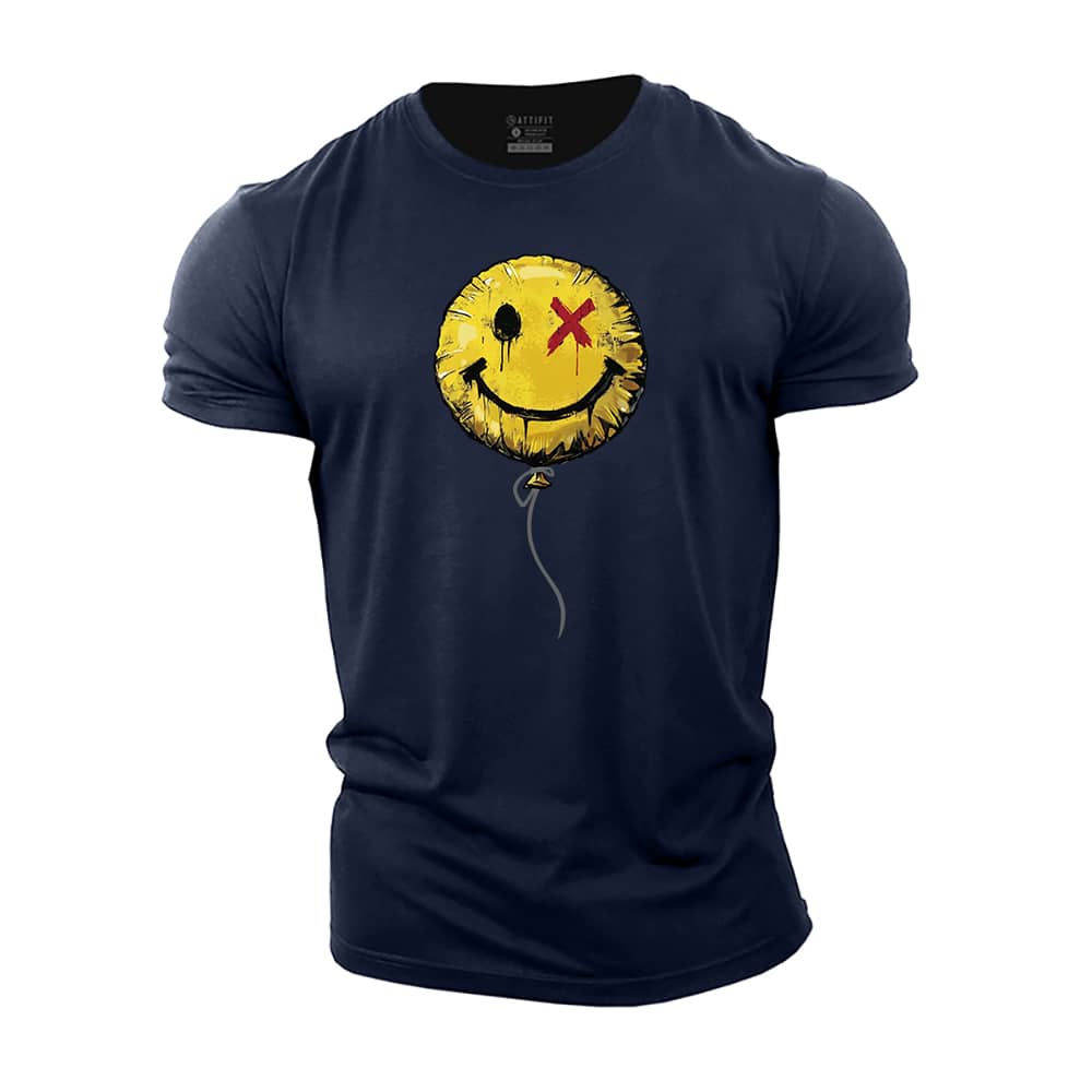 Smiley Ballon Cotton T-Shirt