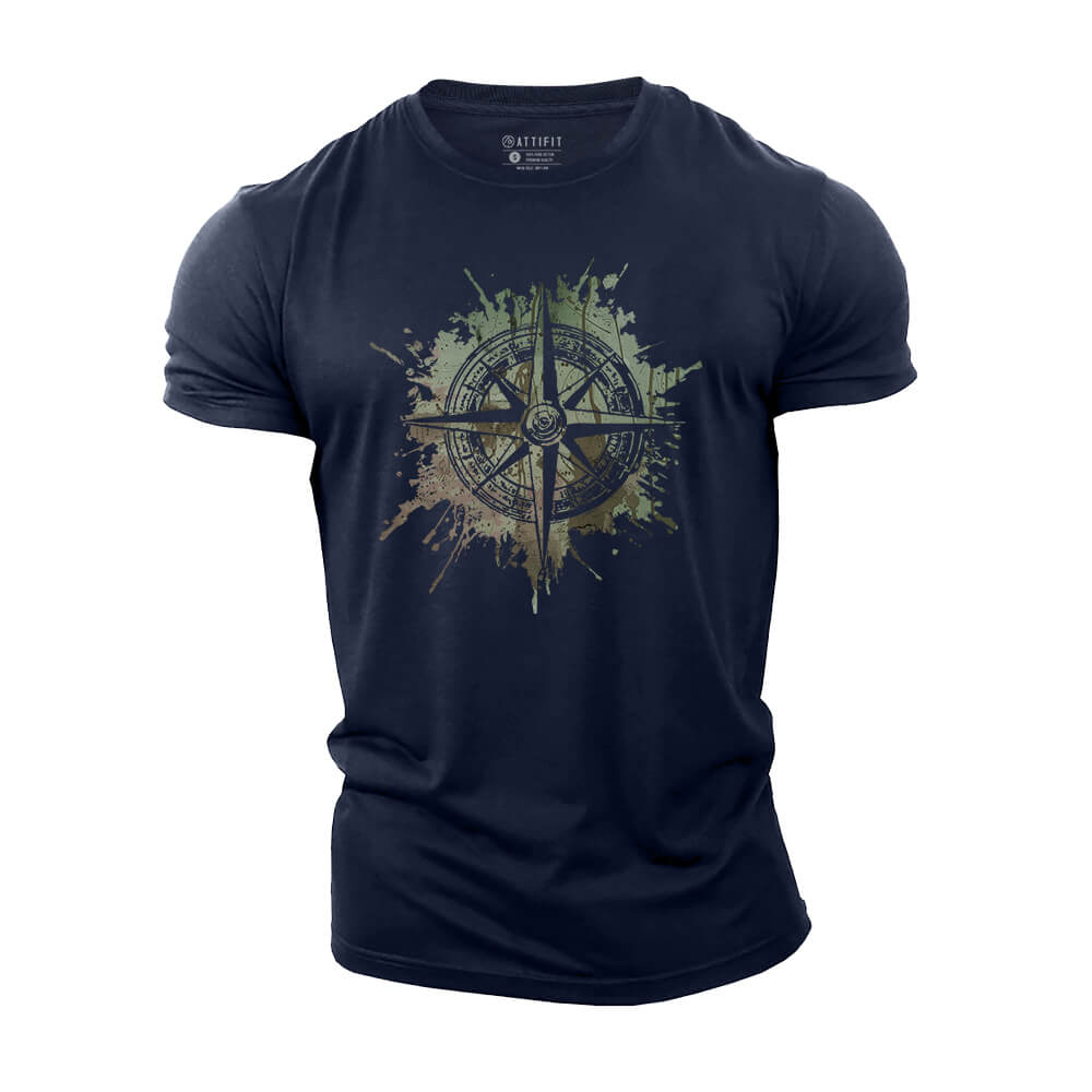Wander Compass Cotton T-Shirt