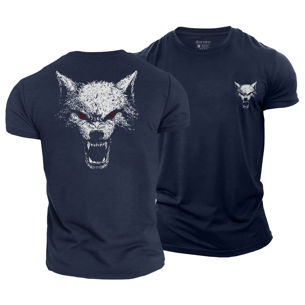 Predator Spirit - Wolf Cotton T-Shirt