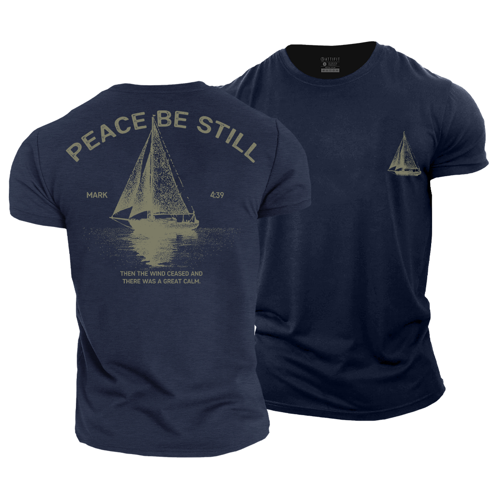 Peace Be Still Cotton T-Shirt