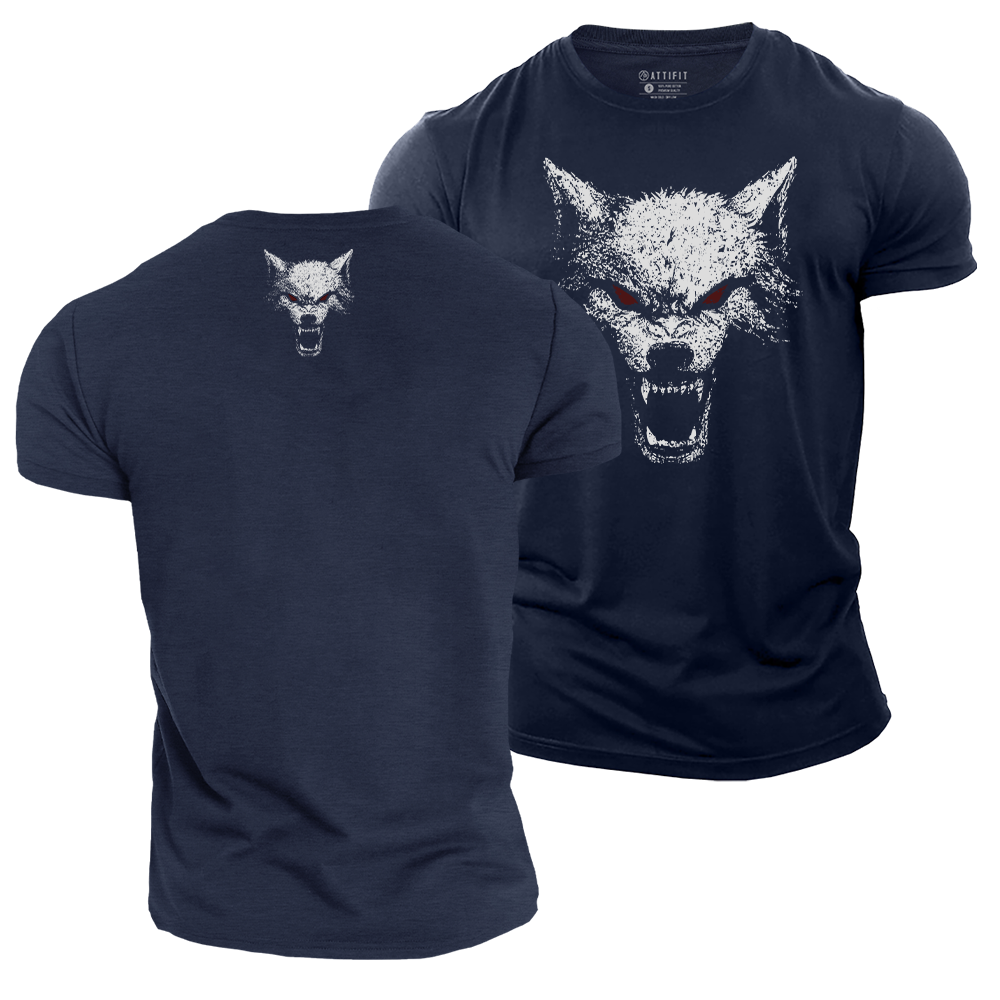 Predator Spirit - Wolf Cotton T-Shirt