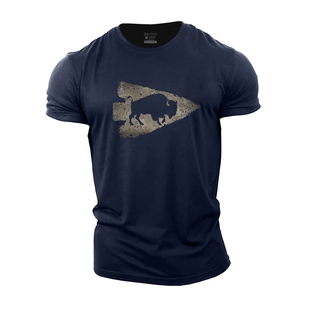 Buffalo Arrow Cotton T-Shirt