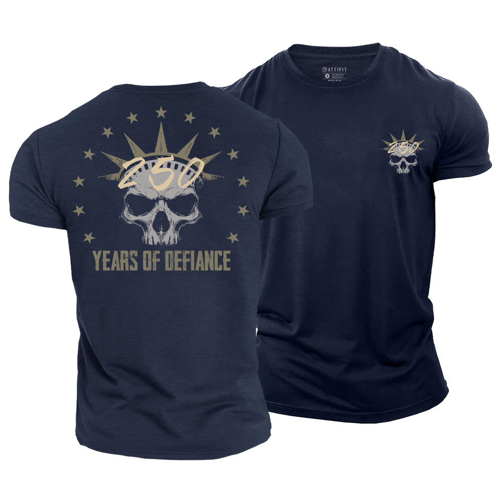 250 Years of Defiance Cotton T-Shirt