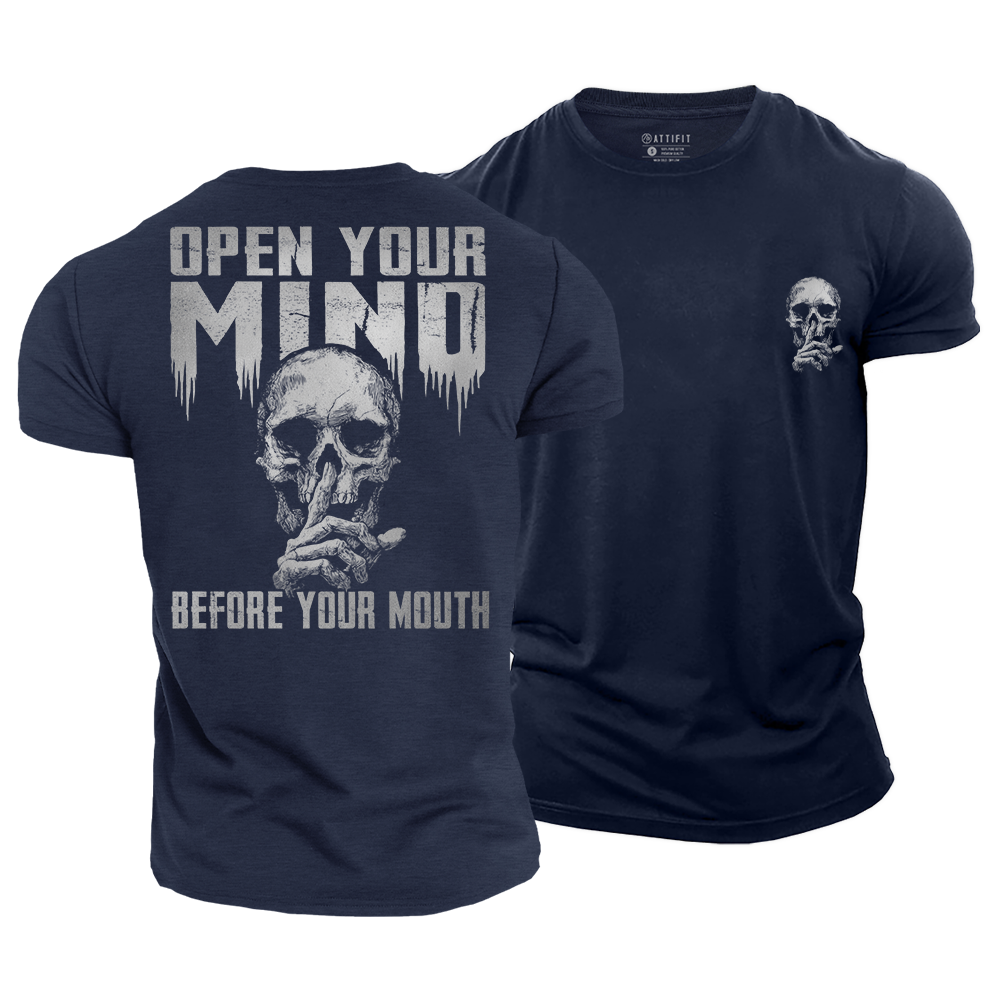 Mind Before Mouth Cotton T-Shirt