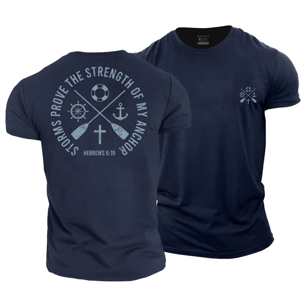 Strength Of Anchor Cotton T-Shirt