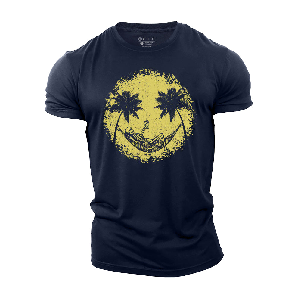 Dead on Vacation Cotton T-Shirt