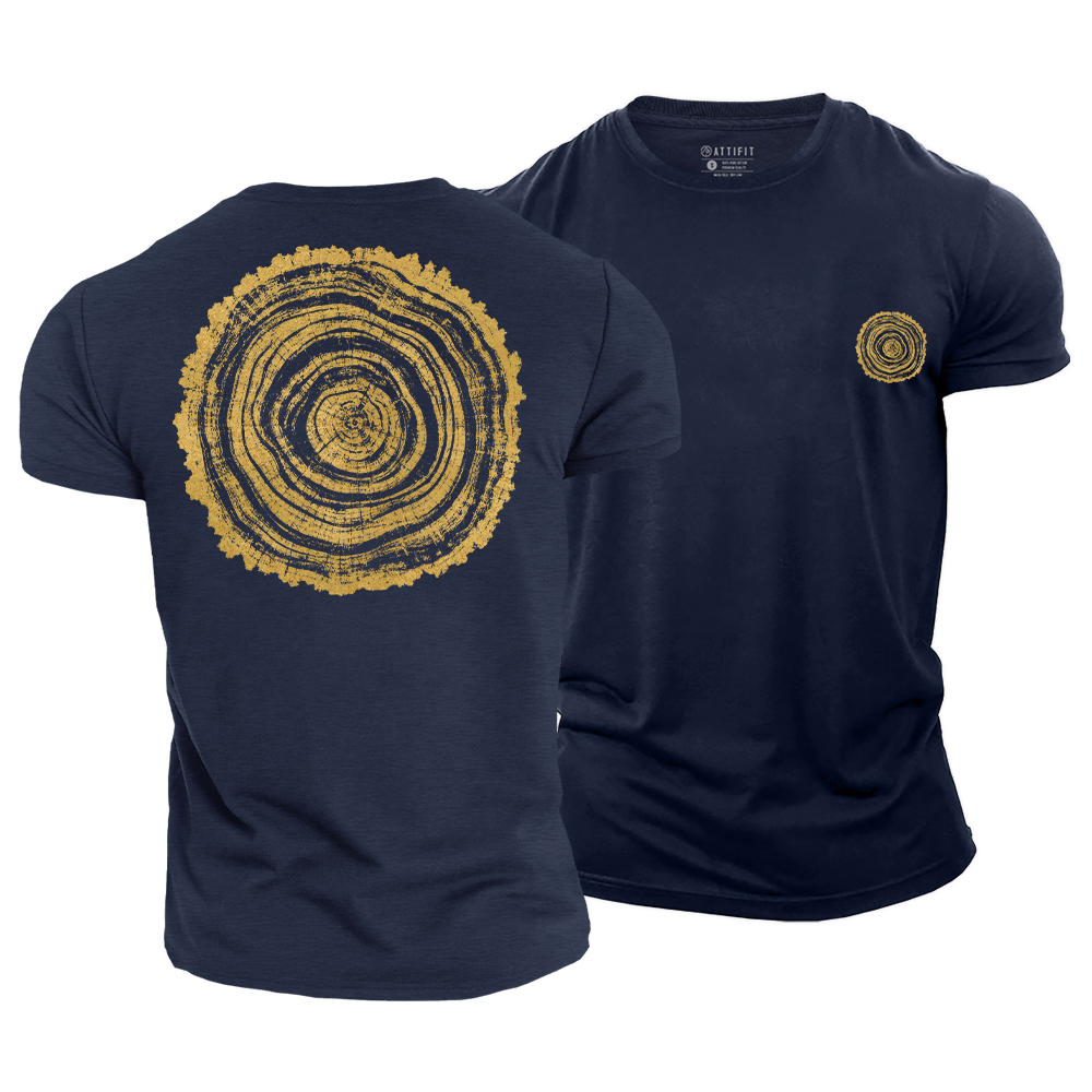 Rings of Time Cotton T-Shirt