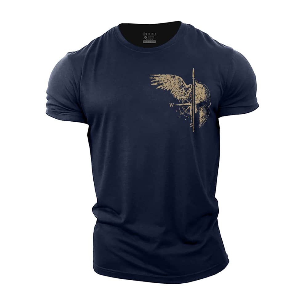 Spartan Wing Cotton T-Shirt