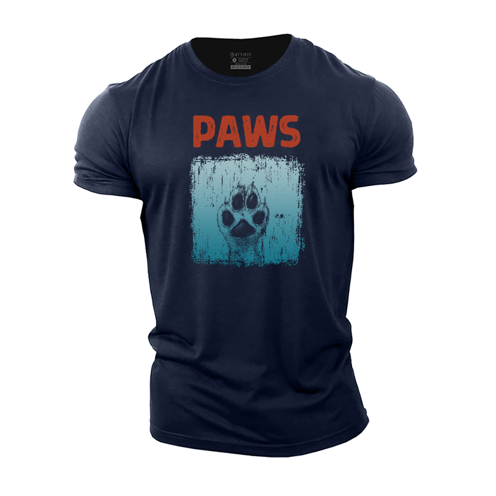 Dog Paws Cotton T-Shirt