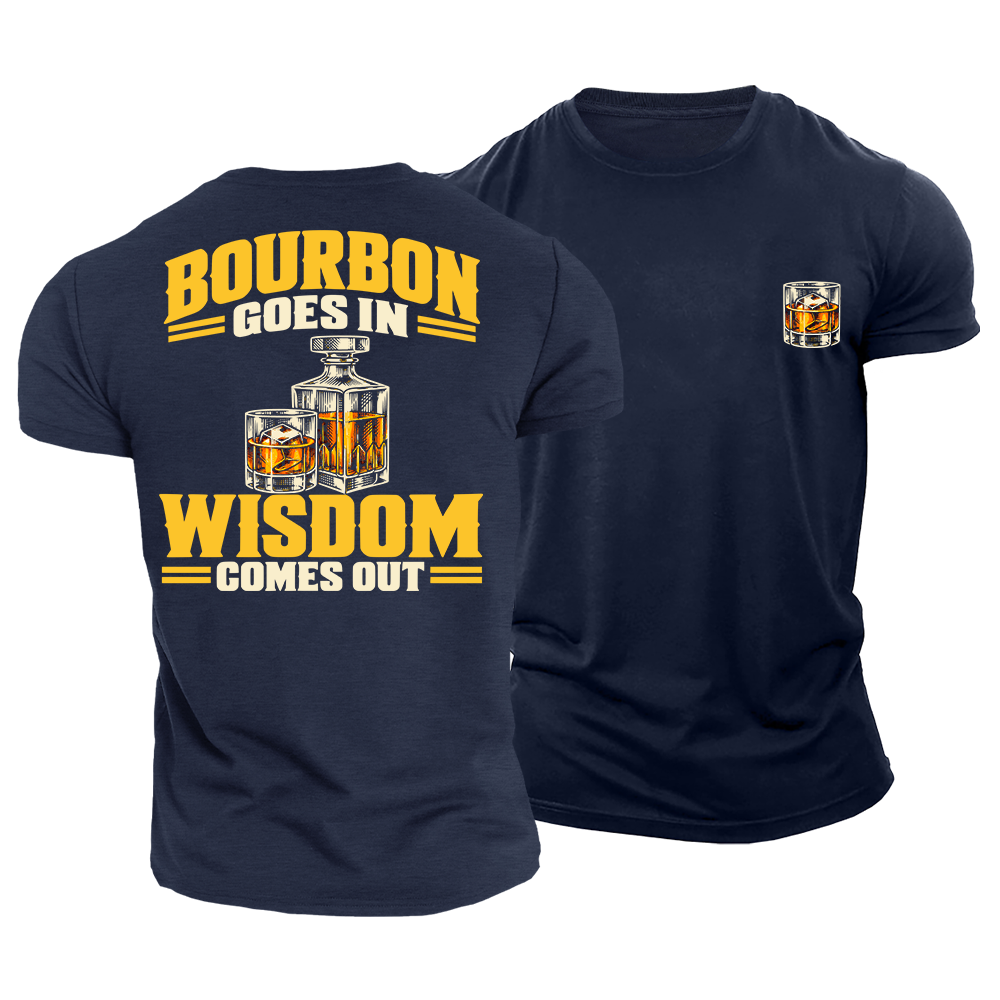 Bourbon Wisdom Cotton T-Shirt