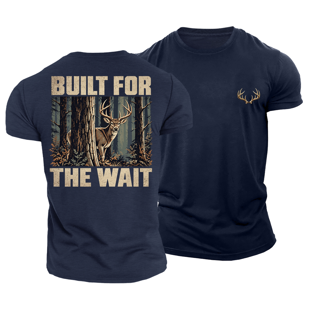 Built For The Wait Cotton T-Shirt