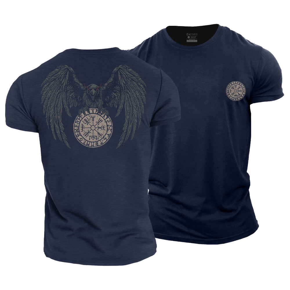Rune Wing Cotton T-Shirt