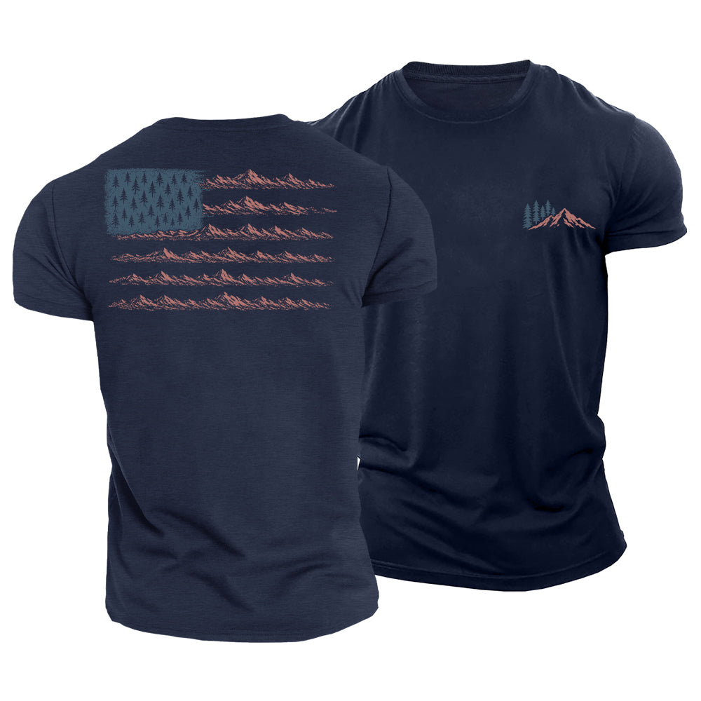 American Mountain Spirit Cotton T-Shirt