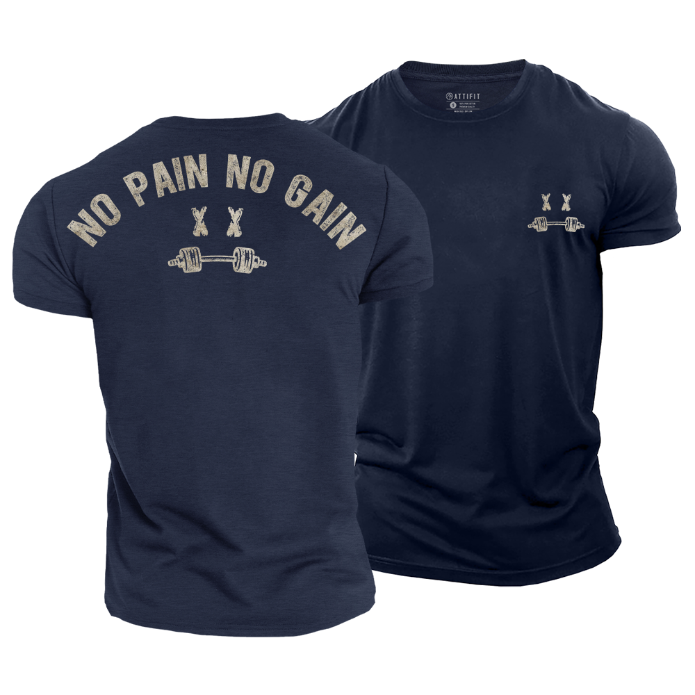 No Pain No Gain Cotton T-Shirt