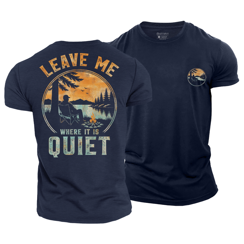 Leave Me in Peace Cotton T-Shirt