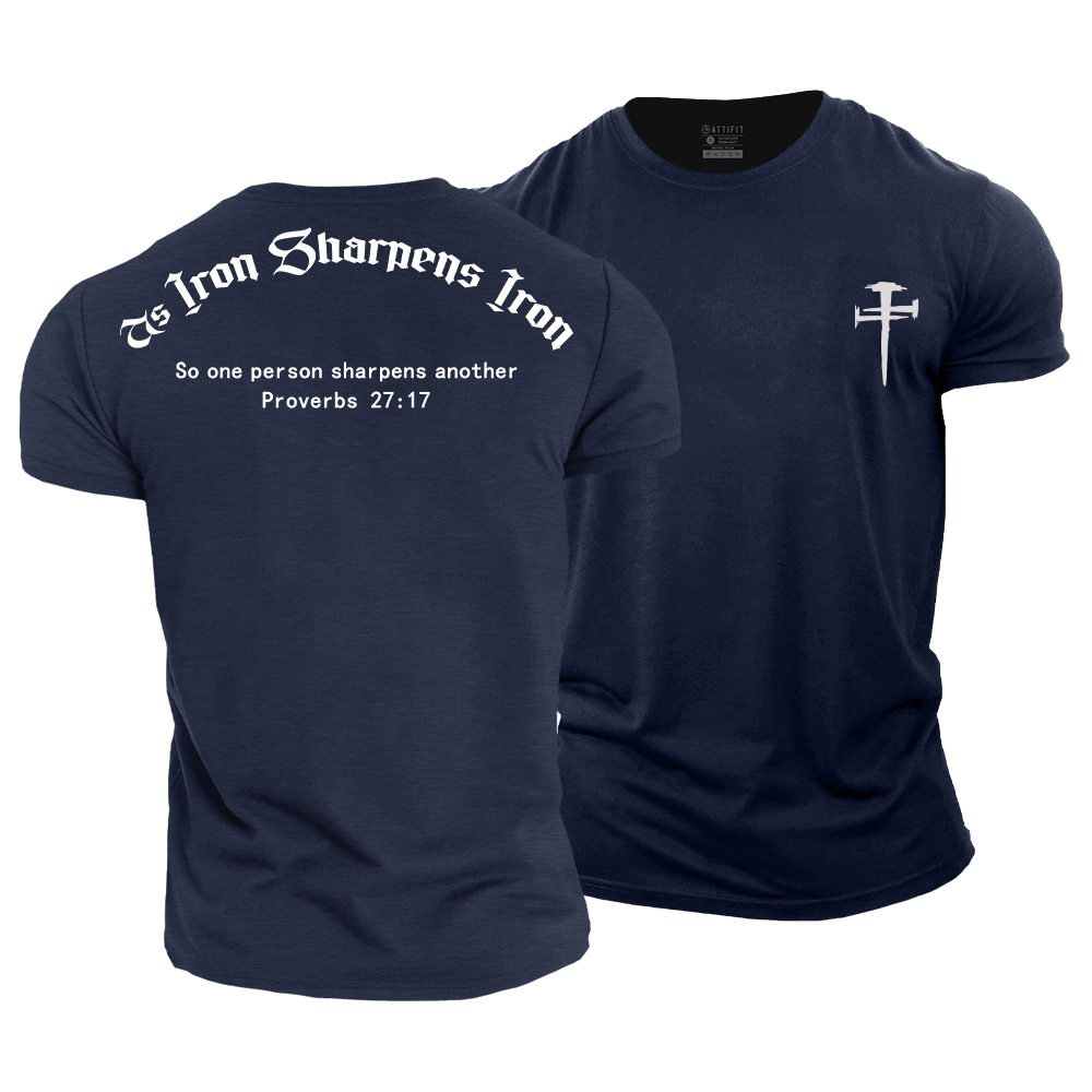 Iron Sharpens Iron Cotton T-Shirt
