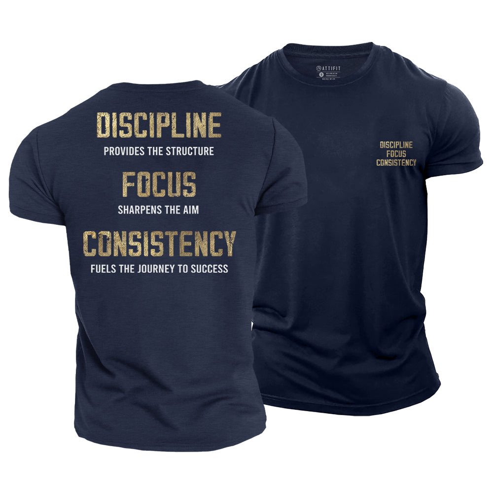 Discipline Focus Consistency Cotton T-Shirt