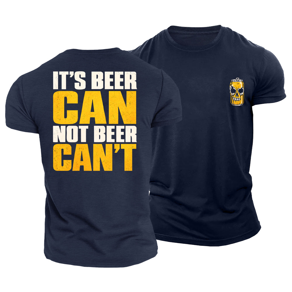Beer Can Do It Cotton T-Shirt