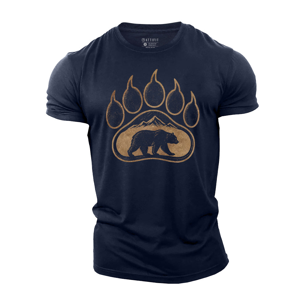 Mountain Bear Spirit Cotton T-Shirt