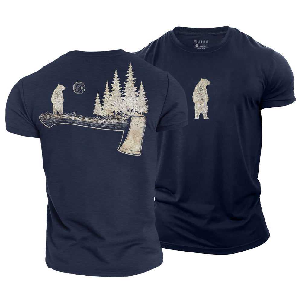 Axe And Wild Cotton T-Shirt