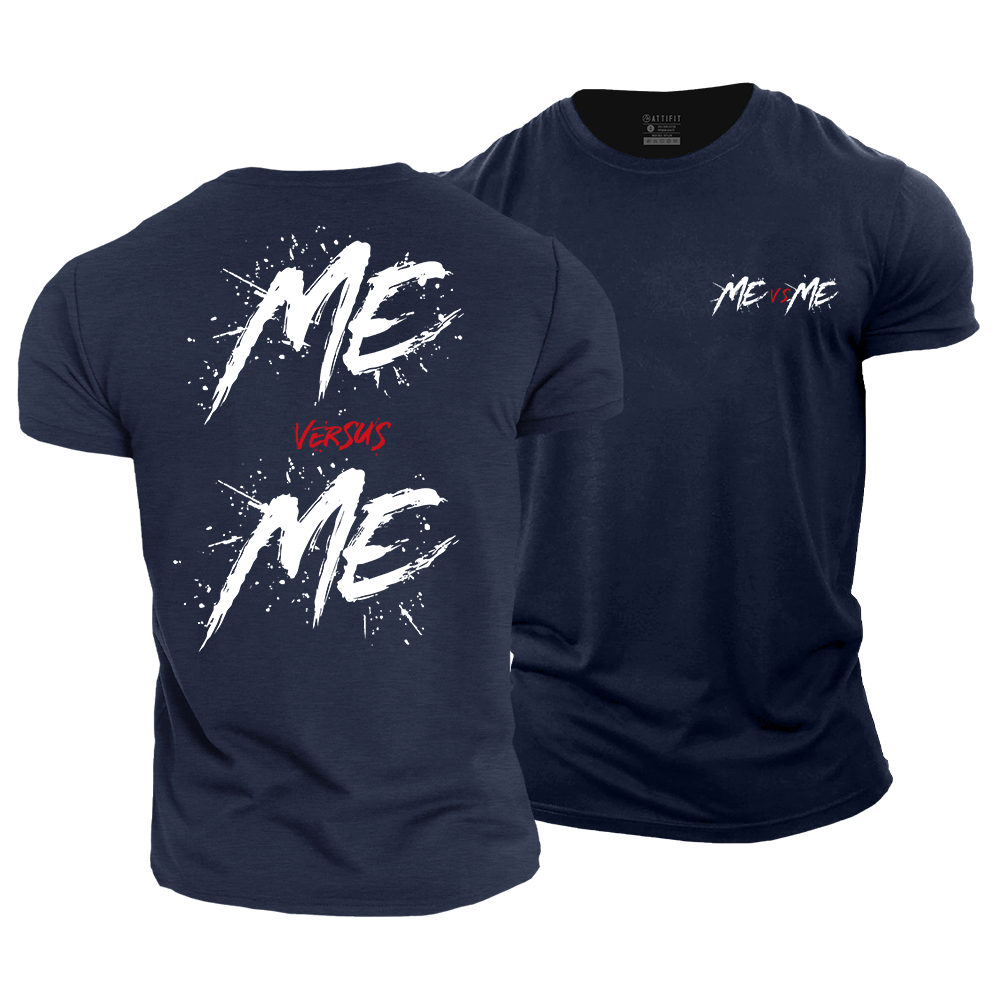 Me Vs Me Cotton T-Shirt