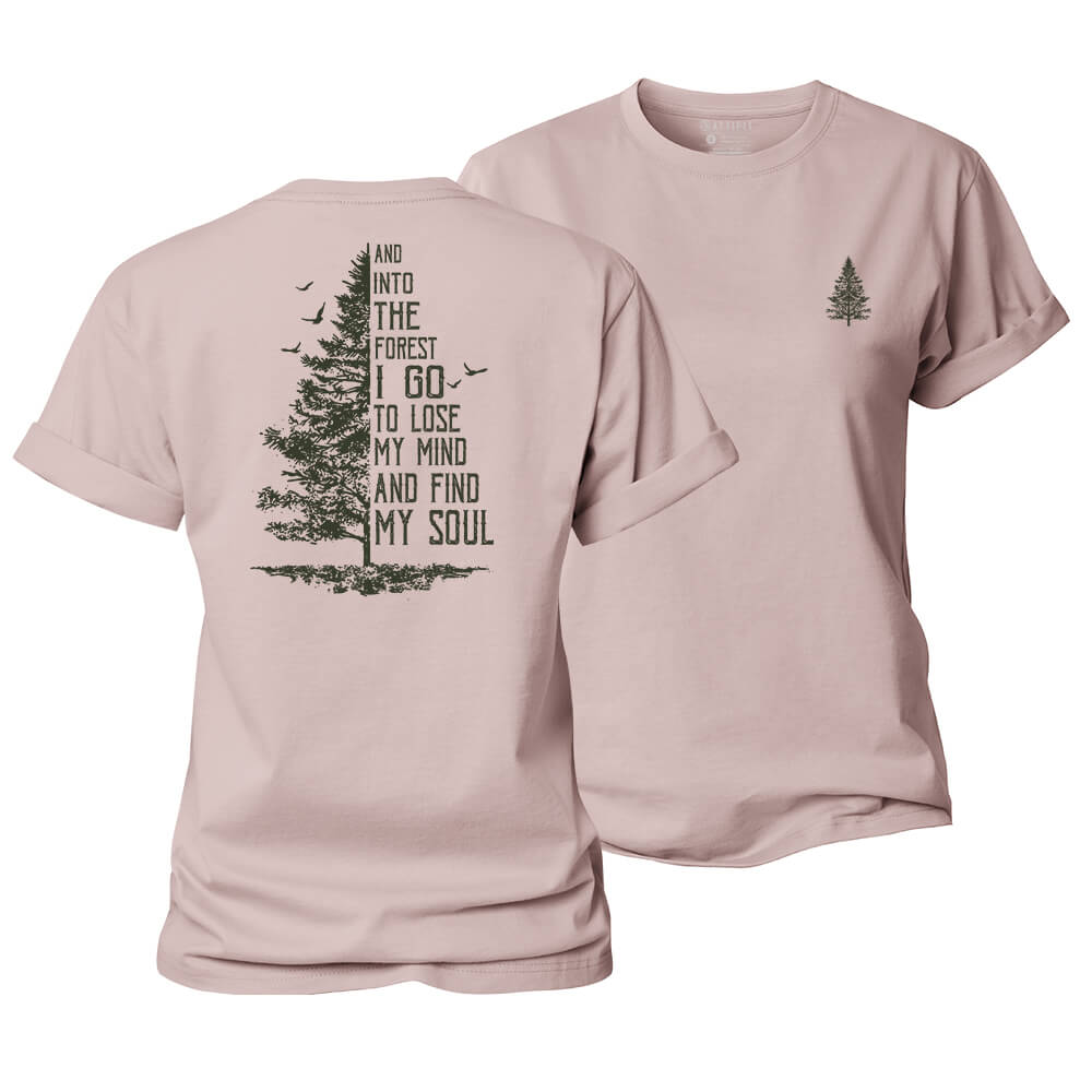 Find Soul In Forest Women's Cotton T-Shirt
