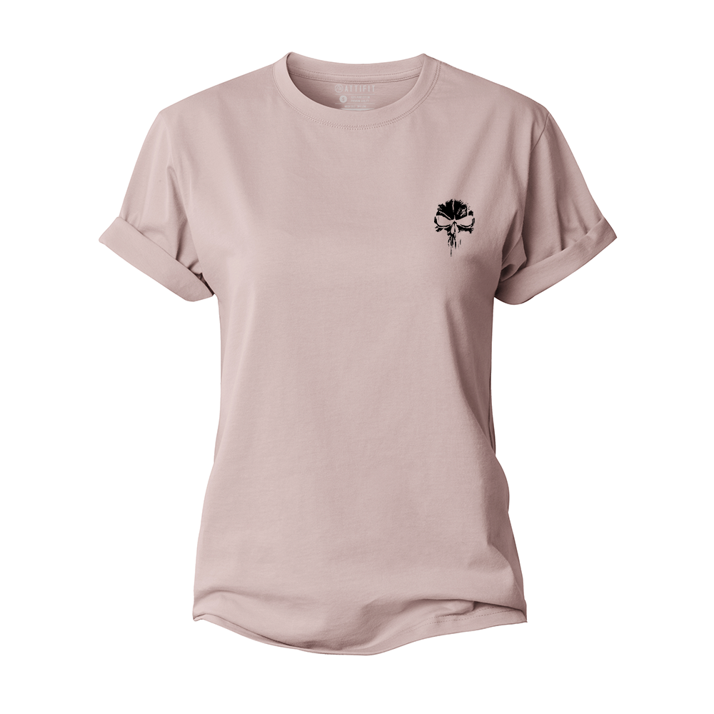 Skull Women's Cotton T-Shirt