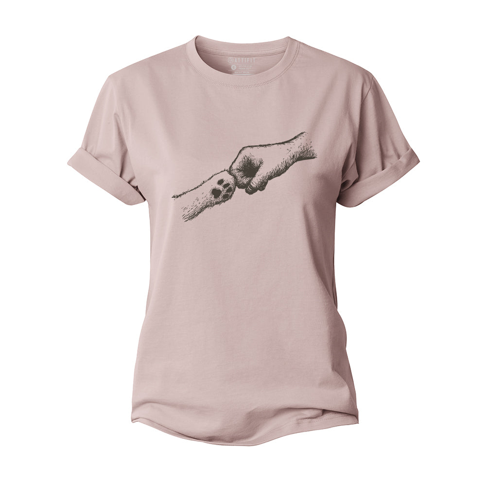 Paws of Loyalty Women's Cotton T-Shirt