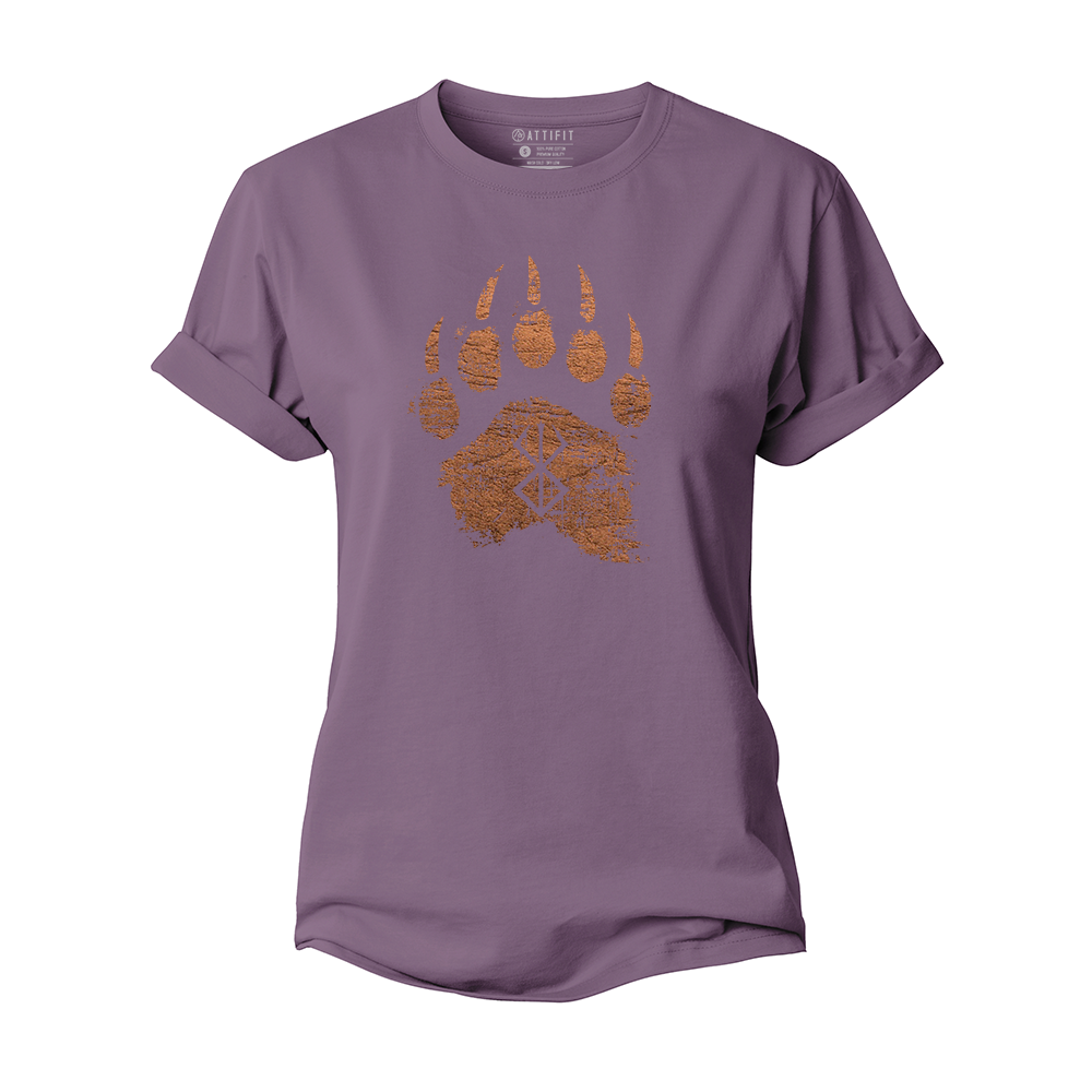 Bears Paw Rune Women's Cotton T-Shirt