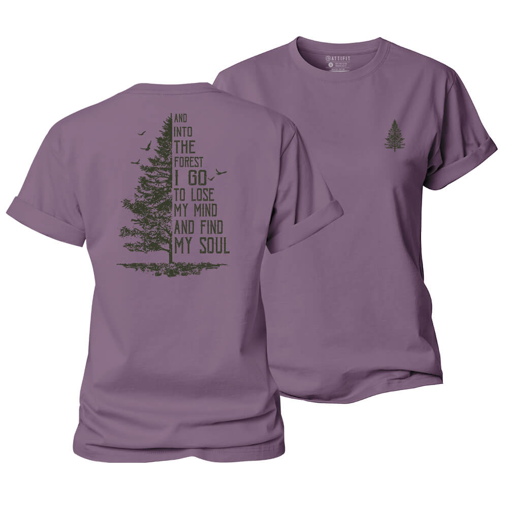 Find Soul In Forest Women's Cotton T-Shirt