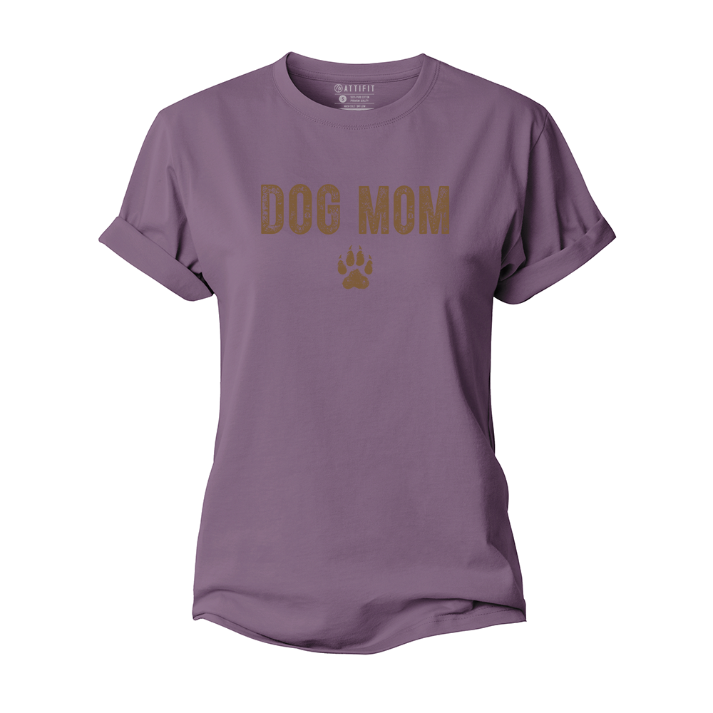 Dog Mom Women's Cotton T-Shirt